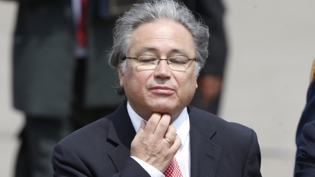 Walter Albán: Wilfredo Pedraza no tiene oficina en Ministerio del Interior. (Luis Gonzales)
