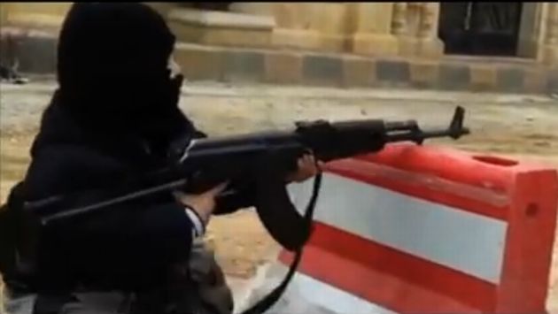 Video lo subió un yihadista del norte de Siria. (YouTube)