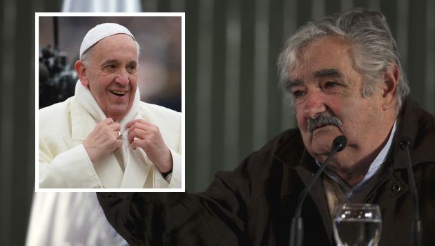 Presidente uruguayo admite admiración por la labor del Papa Francisco. (AP)