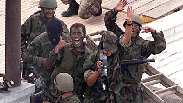 Comandos de Chavín de Huántar rescataron a 71 rehenes en 1997. (AFP)