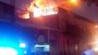 Cercado de Lima: Gran incendio destruyó casona 