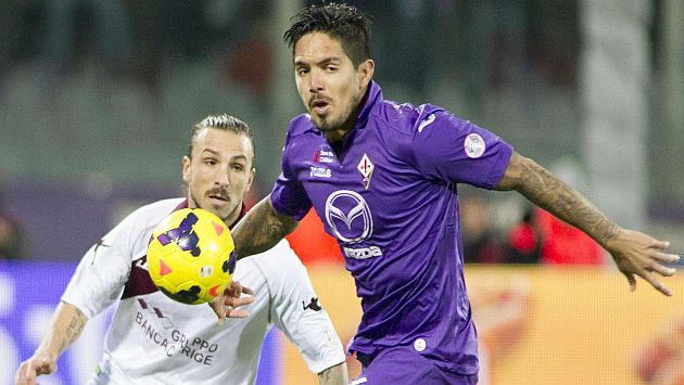 Con Juan Vargas, Fiorentina venció 2-0 al Atalanta. (EFE)
