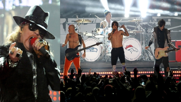 Axl Rose se burla de los Red Hot Chili Peppers. (wordpress.com)