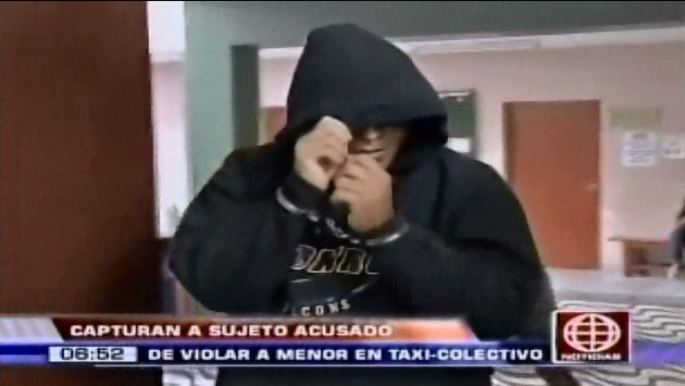 Falso taxista fue capturado en Chorrillos. (América TV)