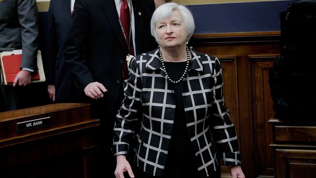 Janet Yellen defendió continuidad de política monetaria de EEUU. (AFP)