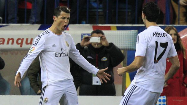 Cristiano Ronaldo llevó al Real Madrid a la final de la Copa del Rey. (EFE)