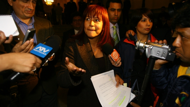 Tula Benites: Sus excolegas recuerdan que la investigación demostró su conducta inapropiada. (Perú21)