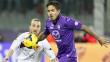 Con Juan Vargas, Fiorentina venció 2-0 al Atalanta