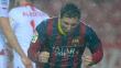 Lionel Messi devuelve al Barcelona la punta de la Liga española 