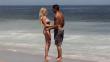 Paolo Guerrero fue captado con Bárbara Evans en playas de Ipanema [Fotos]