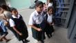 Minedu ratifica que año escolar se inicia el 10 de marzo 