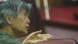 Figallo: Es improbable quiebre de juicio a Fujimori por ‘diarios chicha’