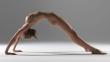 Mujer muestra sorprendentes poses de yoga al desnudo [Fotos]