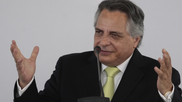 Manuel Rodríguez Cuadros asegura que nota de protesta de Chile no tiene sustento. (Rafael Cornejo)