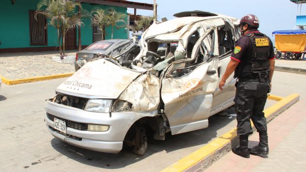 Trujillo: Cuatro amigas mueren en accidente vial. (Alan Benites)
