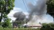 La Molina: Incendio se registró cerca a la Universidad Agraria