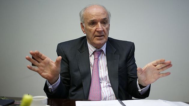 Jose Antonio García Belaunde restó importancia a críticas de Piñera. (César Fajardo)