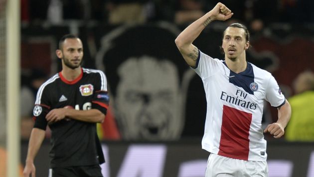 Champions League: PSG aplastó 4-0 al Bayer Leverkusen con doblete de Zlatan. (AP)