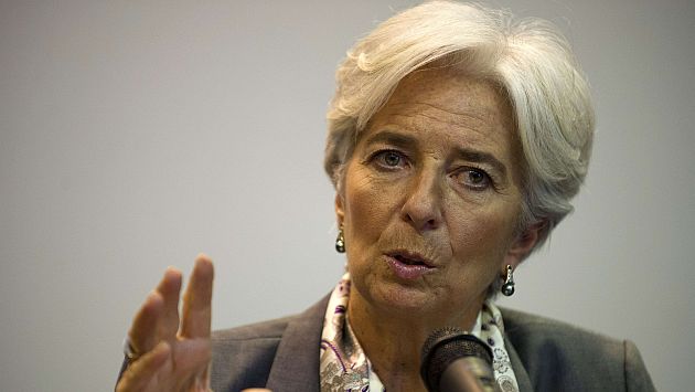 Christine Lagarde prevé un mejor panorama para China. (AFP)