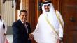 Perú y Qatar fortalecen relación bilateral con firma de convenios
