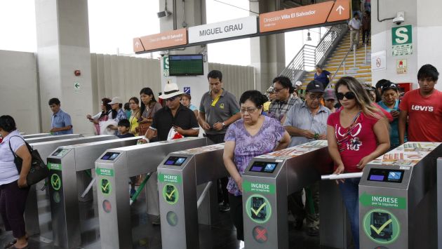 Línea 1 permitirá el uso de una misma tarjeta entre varios pasajeros. (USI)