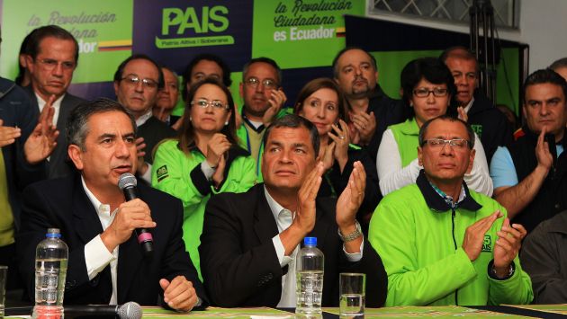 Rafaael Correa consideró peligroso que la oposición haya ganado en Quito. (EFE)