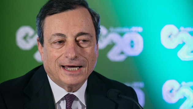 Draghi: Europa avanza lento. (Bloomberg)