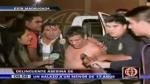 Asesino persiguió a su víctima en un vehículo negro. (América TV)