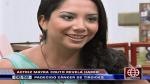 Mayra Couto hoy es colaboradora de la Liga Peruana de Lucha contra el Cáncer. (América TV)