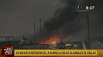Incendio se registró en la refinería La Pampilla. (Canal N)