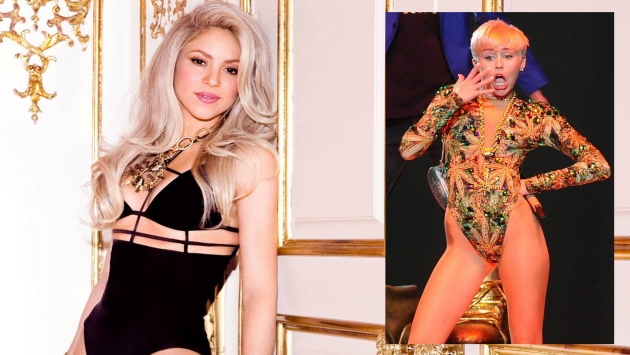 Shakira sale en defensa de Miley Cyrus. (Facebook Shakira/Facebook Miley Cyrus Venezuela)