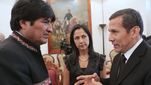 Ollanta Humala y Evo Morales tenían previsto reunirse mañana. (AP)