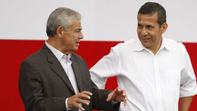 Ollanta Humala arremetió contra César Villanueva por cuestionar a su esposa, Nadine Heredia. (Perú21)