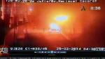 Extorsionadores incendiaron vehículo de empresario en Ate. (Canal N)