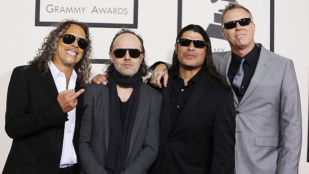 Metallica tocará en Lima temas de sus cinco primeros discos solamente. (Reuters)