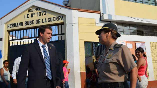 Pueblo Libre: Municipalidad inicia plan de vigilancia en torno a colegios. (Andina)