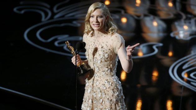 Oscar 2014: Cate Blanchett ganó el premio a mejor actriz. (Reuters)