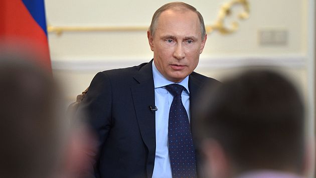 Vladimir Putin: “Por el momento no es necesario envío de tropas a Ucrania”. (AP)