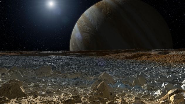 NASA planea una misión a la luna ‘Europa’ de Júpiter. (NASA)