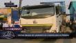 La Parada: Comerciantes dejaron salir cuatro camiones retenidos