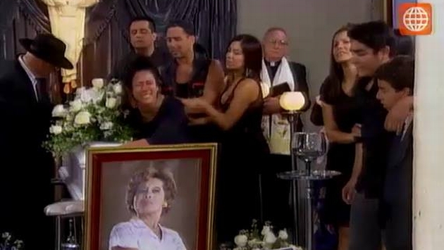 Muerte de Doña Nelly lideró el rating de ‘Al fondo hay sitio’. (Captura de TV)