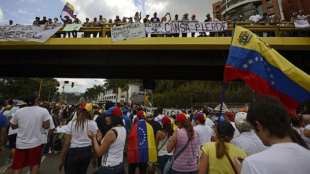 Venezuela: Expresidentes de América Latina y el Caribe piden diálogo tras fuerte represión. (AFP)