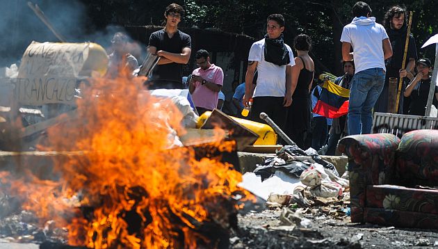 Las protestas en Venezuela no cesan contra el gobierno de Nicolás Maduro. (EFE)