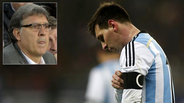 Gerardo Martino: “Los vómitos de Lionel Messi no son normales”. (Reuters)