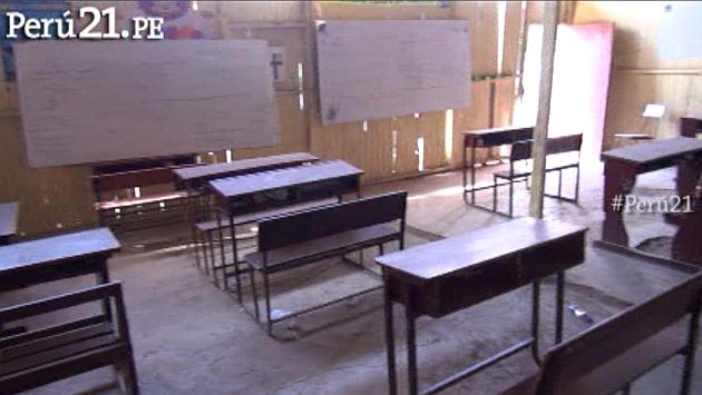 Perú21 pudo comprobar malas condiciones de centros educativos. (Perú21)