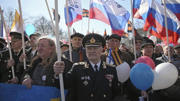 Crimea aprueba declaración de independencia de Ucrania. (EFE)