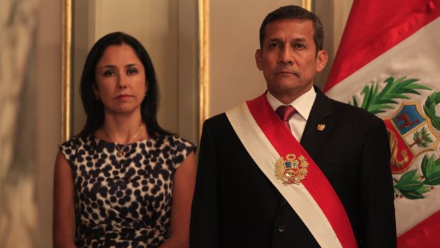 Ollanta Humala es criticado por permitir el excesivo protagonismo de Nadine Heredia. (Perú21)