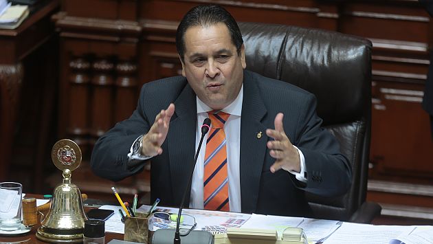 Para Luis Iberico, las declaraciones de Humala no contribuyen con el clima que se necesita para presentación de ministros. (Nancy Dueñas)