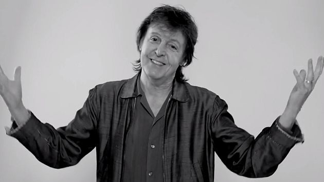 Paul McCartney envió un saludo al Perú. (AFP)