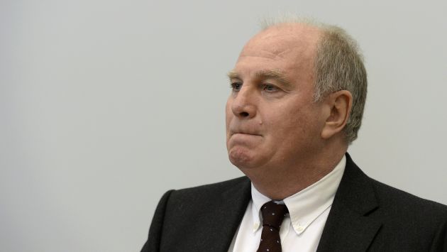 Uli Hoeness, presidente del Bayern Múnich, fue condenado a tres y medio de cárcel. (Reuters)